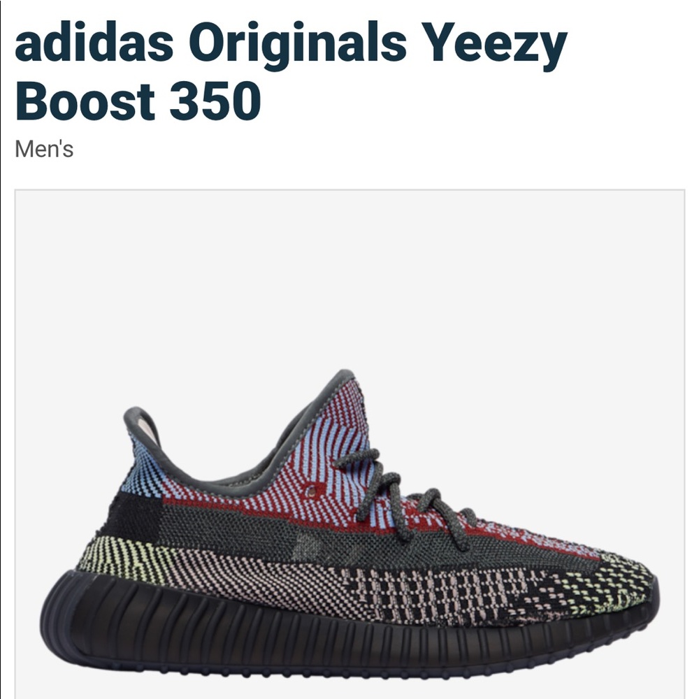 Adidas Yeezy Boost - Size Yecheil Size 11.5